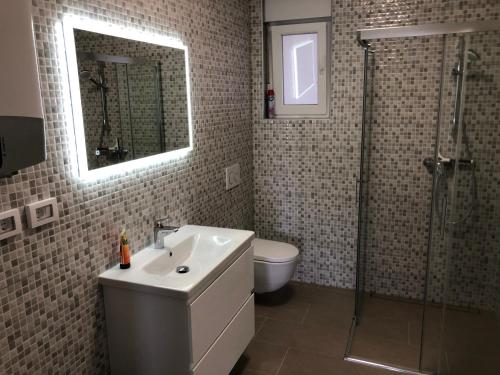 Kúpeľňa v ubytovaní Villa Medulina Xenia