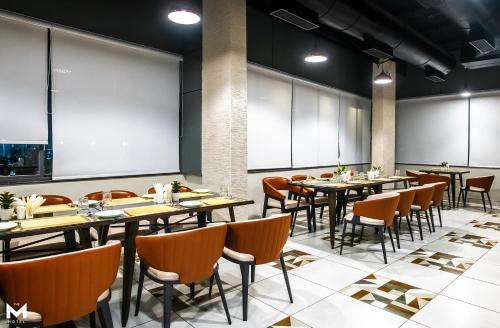 Restaurace v ubytování THE M HOTEL