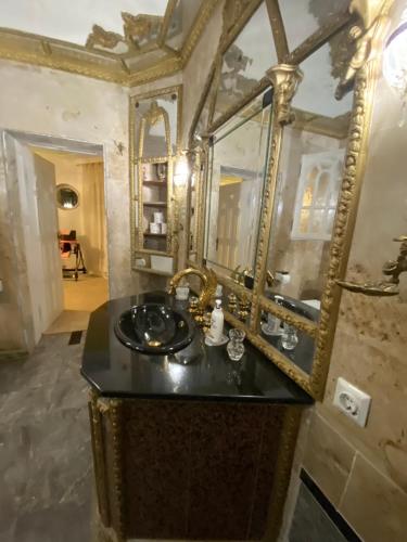 A bathroom at Villa in Walsrode