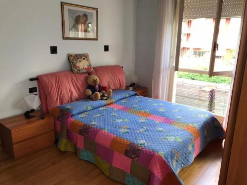 A bed or beds in a room at Wonderful Como Apartment