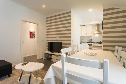 Dapur atau dapur kecil di T3 Abegoarias Filipe do Canto