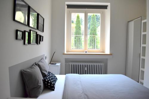 Posteľ alebo postele v izbe v ubytovaní Designer holiday home Vinohrady!