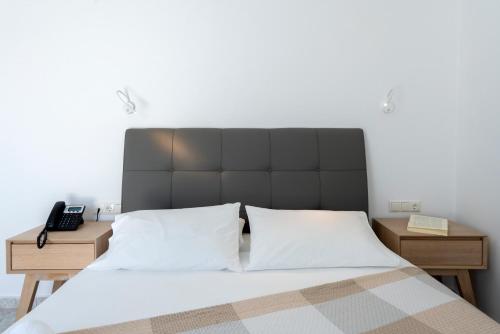 Ένα ή περισσότερα κρεβάτια σε δωμάτιο στο Galinos Hotel for adults only