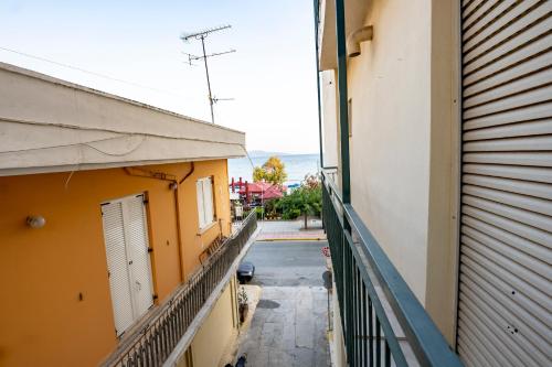 Μπαλκόνι ή βεράντα στο Anthia Seaview Apartment