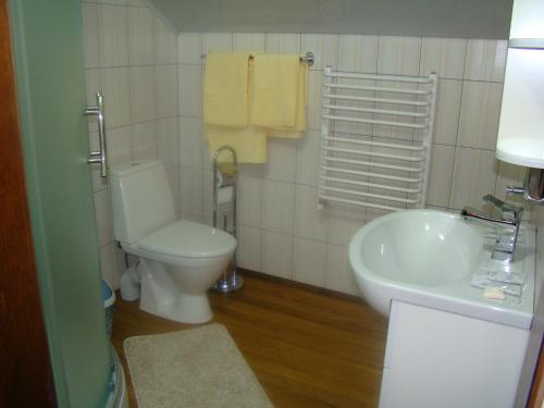 Ванная комната в Шале Приграничное 