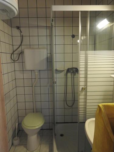 Kúpeľňa v ubytovaní Mátraszentimre Panzió