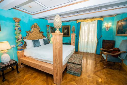 Postel nebo postele na pokoji v ubytování Casa Rocca Piccola B&B