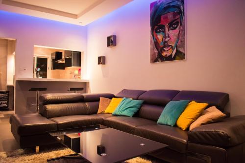 Et opholdsområde på Le First Concept