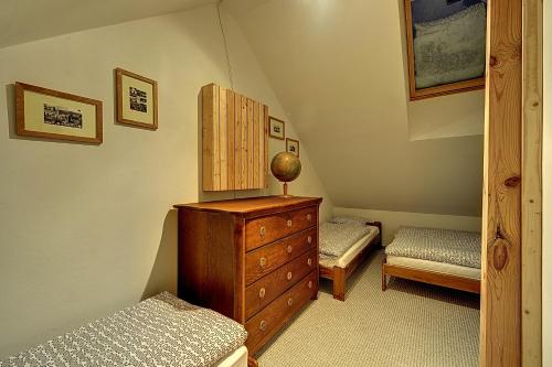 Postel nebo postele na pokoji v ubytování Apartmány no.823