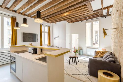 Habitat Parisien - 2BR-2BA - Marais - Hôtel de Ville