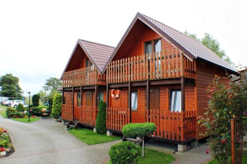 Bygningen som feriehuset ligger i