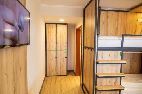 Das Ebertor - Hotel & Hostelにあるベッド