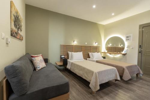 Postel nebo postele na pokoji v ubytování Pegasus Rooms