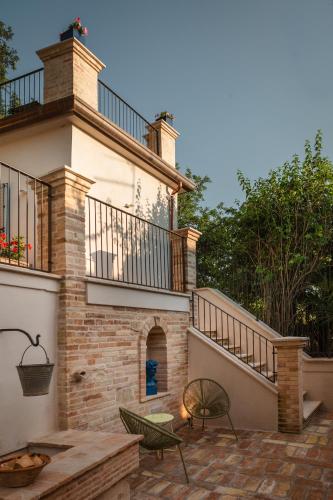 Μπαλκόνι ή βεράντα στο OGNISSANTI GuestHouse & Suites