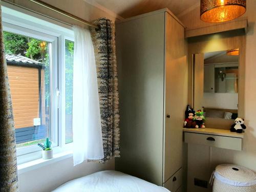 Ванна кімната в Grand Eagles Luxury Lodge, Auchterarder
