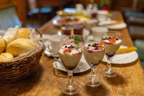 Jídlo v penzionu nebo okolí