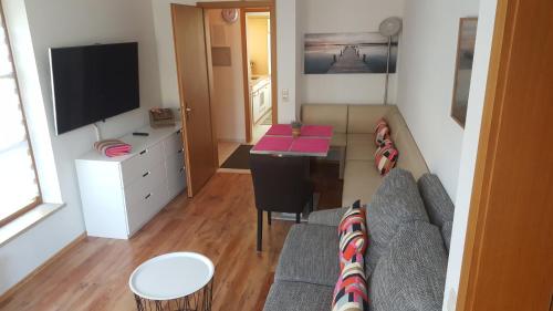 Posezení v ubytování Ferienwohnung am Bodensee