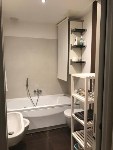 Koupelna v ubytování Appartamento Ghetto Novissimo