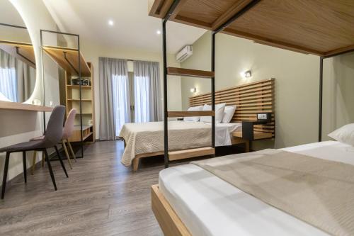 Postel nebo postele na pokoji v ubytování Pegasus Rooms