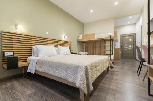 Postel nebo postele na pokoji v ubytování Pegasus Rooms