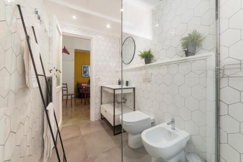 Koupelna v ubytování San Giovanni Laterano Cozy Flat