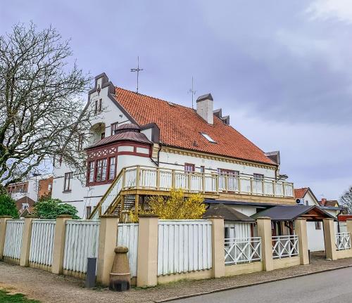 Budova, kde se bed and breakfast nachází