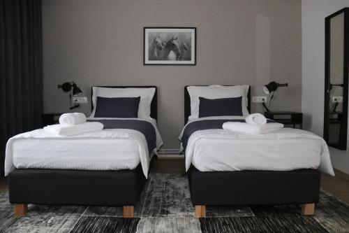 Postel nebo postele na pokoji v ubytování Apartman Relax