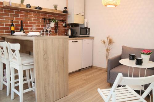 Η κουζίνα ή μικρή κουζίνα στο Studio apartman Relax