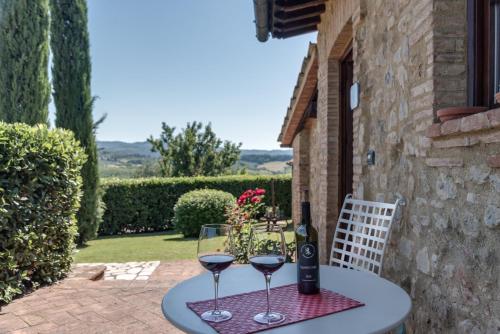 Κήπος έξω από το I Melograni del Chianti