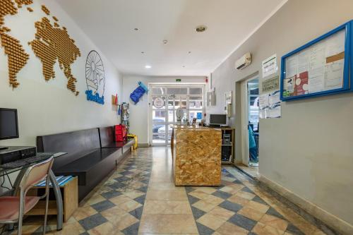 
The lobby or reception area at Blue Coast Alojamento
