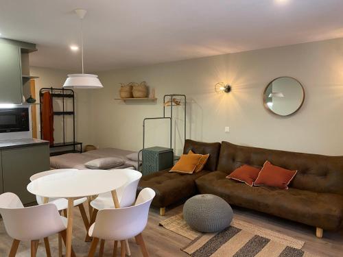 O zonă de relaxare la Estudio reformado Vall d'Incles Grandvalira, 4 pers, max 2 adultos y 2 niños menores 12 años