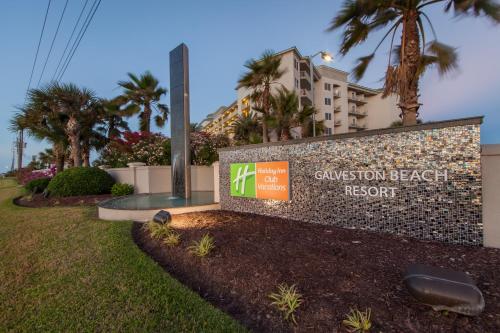 Zahrada ubytování Holiday Inn Club Vacations Galveston Beach Resort