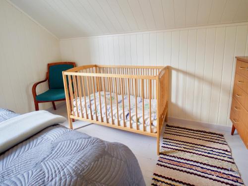 Postel nebo postele na pokoji v ubytování Vestfjorden Panorama Lofoten