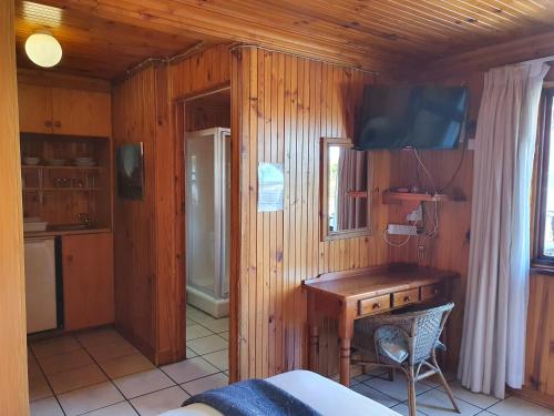 Kuchyň nebo kuchyňský kout v ubytování Lakeside Accommodation