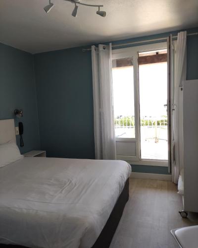 Ein Bett oder Betten in einem Zimmer der Unterkunft Abrivado