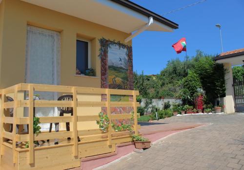 Το κτήριο όπου στεγάζεται  το bed & breakfast