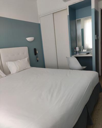Ein Bett oder Betten in einem Zimmer der Unterkunft Abrivado