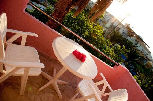 Balkoni atau teres di Anatoli Beach Hotel