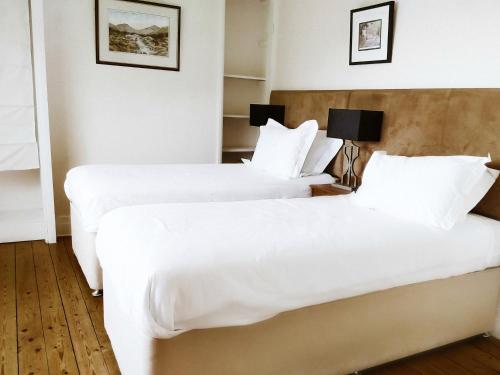 Postel nebo postele na pokoji v ubytování The Sands B&B Rostrevor