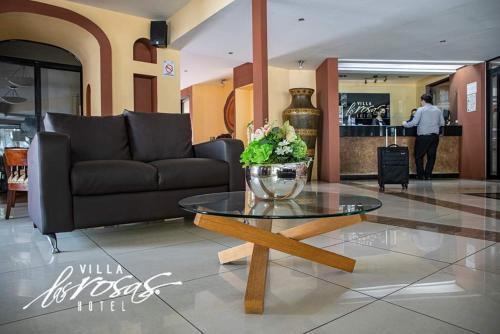 Lobby alebo recepcia v ubytovaní Hotel Villa Las Rosas