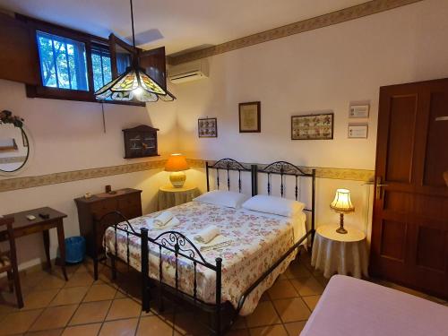 Voodi või voodid majutusasutuse B&B Del Maresciallo toas