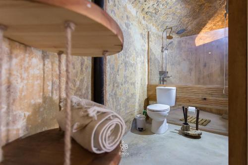Kúpeľňa v ubytovaní Bagos do Vilar
