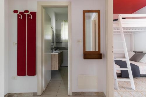 Η κουζίνα ή μικρή κουζίνα στο Villa Elisea