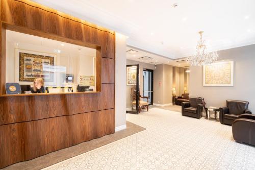 Posezení v ubytování Forums Boutique Hotel