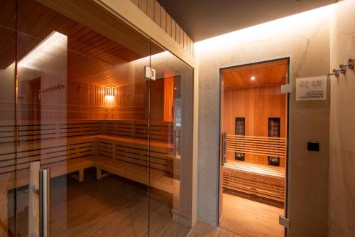 Koupelna v ubytování Sopotorium Hotel & Medical Spa