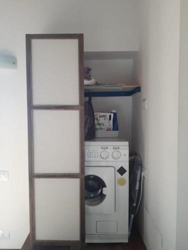 Kuchyň nebo kuchyňský kout v ubytování B&B Mimì e Cocò