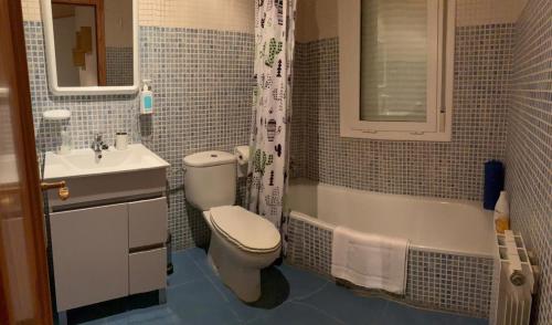Koupelna v ubytování Apartamento Partara
