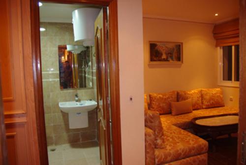 Koupelna v ubytování Résidence Ifrane Palace