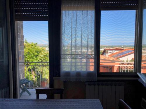 Balkoni atau teres di la casetta del tesoro