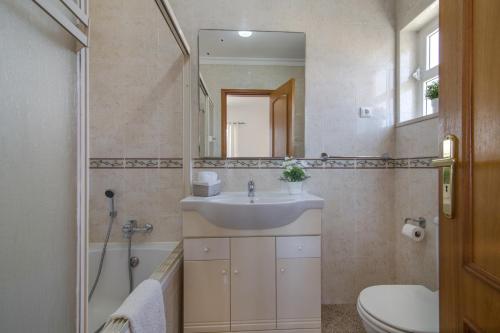 Phòng tắm tại Villa Paradise